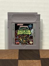 Teenage Mutant Ninja Turtles Fall of The Foot Clan - Nintendo Game Boy GB - Game