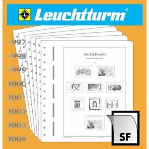 LEUCHTTURM SF-Nachtrag Bundesrepublik Deutschland Heftchenblätter 2023