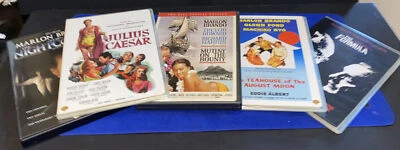 Marlon Brando 5 DVDs Julius Caesar, Mutiny On The Bounty, The Formula, Night…. - Image 1 of 4