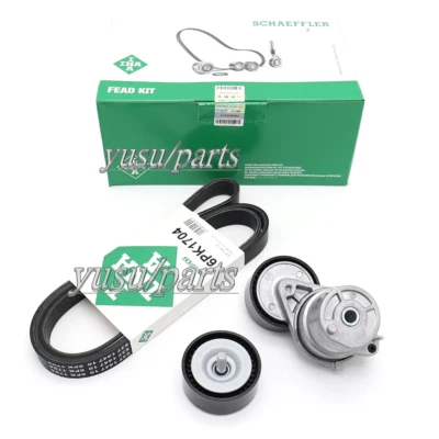 Kit de polea tensora de correa OEM INA A2742001600 para Mercedes-Benz C300 M274 2,0 L Foto 1 de 4