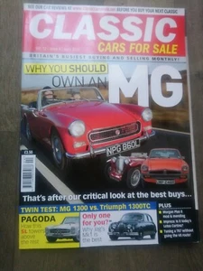  OLDTIMER ZU VERKAUFEN Magazin April 2012 Warum Sie einen MG besitzen sollten - Bild 1 von 1