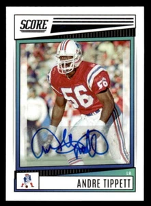 Andre Tippett 2022 Score Signatures #290 Auto - Picture 1 of 2