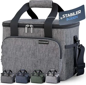 Faltbare Kühltasche 20L - & Isoliert für Picknicks und Ausflüge - Picture 1 of 10