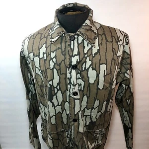 Men’s Medium Winchester Rebark Vintage Long Sleeve Flannel Shirt Camo Hunting - Picture 1 of 10