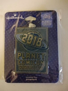 Metal hallmark ornaments 2018 planet comicon kansas city - Picture 1 of 1
