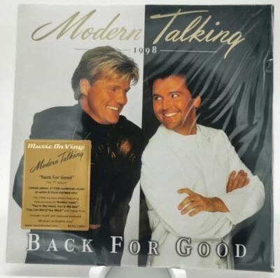 Modern Talking  Back for Good  Limitiert 2500 white Black marbled Vinyl LP Neu - Bild 1 von 2