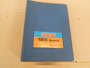 MANUALE CATALOGO PARTI DI RICAMBIO ORIGINALE FIAT 128 SPECIAL 1974 - Foto 1 di 1
