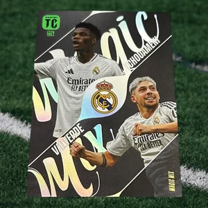 Panini Top Class 2025 Fußball Tradingcard Nr.225 Magic Mix Tchouameni - Valverde - Picture 1 of 1