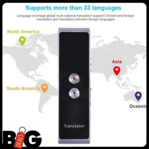 Übersetzer Sprachübersetzer Voice Translator Unterstützt Übersetzungsgerät - - Bild 1 von 22