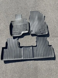 Acura RDX All Weather Rubber Floor Mats OEM 2021 3-Piece - Picture 1 of 3