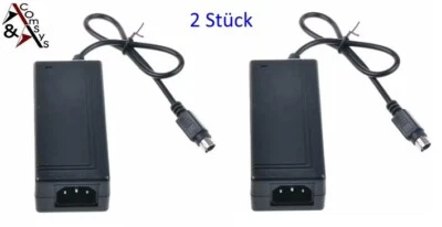 2 PCS Netzteil Power Supply 12V 5V für Externe Festplatte HDD CD DVD 6Pin #AN - Bild 1 von 4