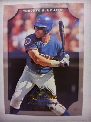 Leaf 1998 50th Anniversary #13 Jose Cruz Jr. - Image 1 of 3