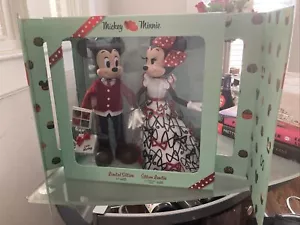 Disney Mickey and Minnie Mouse Edición Limitada 4600 Sweethearts Juego de Muñecas NUEVO - Imagen 1 de 4