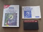 JEU SEGA MASTER SYSTEM CASTLE OF ILLUSION STARRING MICKEY MOUSE COMPLET