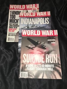 World War II Magazine Lot (3x) Historynet.com Lot ZZ-02 - FREE SHIPPING - Bild 1 von 4