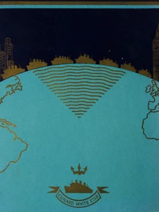 Vintage Cunard White Star Line RMS Samaria Passenger List Info Booklet Menu 1938 - Picture 1 of 11