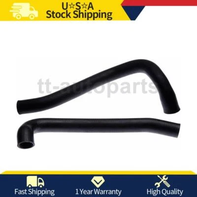 Manguera de refrigerante inferior superior del radiador para Jeep TJ 2,5 L 2002 2001 2000 1999 1998 1997 Foto 1 de 4