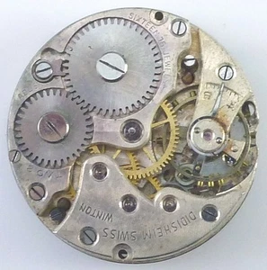 Orologio da polso vintage Didisheim Winton LDS 16 Jewel movimento - ricambi/riparazione - Foto 1 di 4