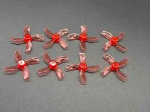 Gemfan 31mm 1220-4 Quad-Blade Props for Whoop Drone - 0.8mm Shaft 2 Sets (4L4R) - Picture 1 of 2