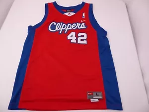 Nike NBA Youth Large Jersey Los Angeles Clippers #42 Elton Brand Length +2 - Picture 1 of 4