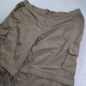 Cabela's Classic Fit Convertible Outdoor Adventure 4most Cargo Pants Mens 2XL Q2