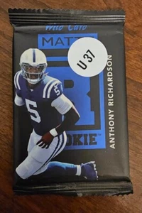 Anthony Richadson 2023 Wild Card Mate Rookie Pack - /200 o menos Posible Automático - Imagen 1 de 1