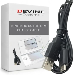 1.1m USB Data Power Charger Cable For Nintendo DS Lite, Charging Cable for NDSL - Picture 1 of 7