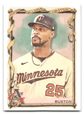 2023 TOPPS ALLEN & GINTER #98 BYRON BUXTON MINNESOTA TWINS BASEBALL - Image 1 of 2