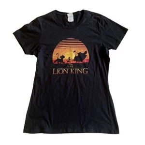 Women's Black Disney Lion King Classic Sunset Squad T-Shirt - Size M - Picture 1 of 5
