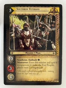 LOTR TCG - Southron Veterans 4R257 - The Two Towers - Picture 1 of 1