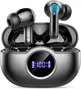 Auriculares Inalámbricos, Auriculares Bluetooth 5.4, Micrófono con Cancelación de Ruido, 36 Horas USB - Imagen 1 de 7