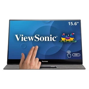 ViewSonic 15.6" 60Hz LED Monitor Black (TD1655) - Picture 1 of 7
