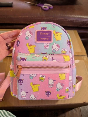 Mochila Loungefly Sanrio Hello Kitty And Friends para mujer niña niños  Foto 1 de 4