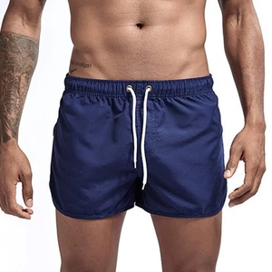 Classic Style Men's Drawstring Board Shorts Lightweight and Comfortable - Picture 1 of 17