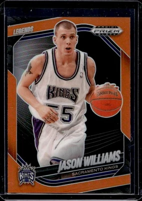 Prizm Black Jason Williams Legends Orange Prizm #33/49 Kings 2024-25 Foto 1 de 2