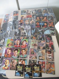 1994 SKYBOX Star Trek Master Series COMPLETE 100 CARD BASE SET TRADING CARDS +ex - Picture 1 of 12