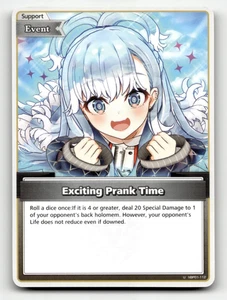 hololive OFFICIAL CARD GAME Exciting Prank Time (U) hBP01-11 - Blooming Radiance - Picture 1 of 1