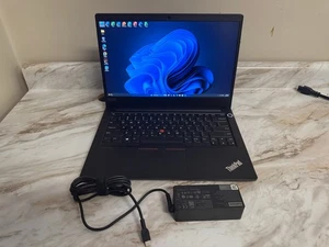 Ordinateur portable Lenovo ThinkPad E14 - i5 10e génération 8 Go - 256 Go - W11 Pro - EN L'ÉTAT - LIRE !!! - Photo 1/12
