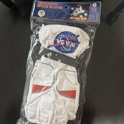 Guantes de Astronauta Niños 3+ NASA Traje Espacial Disfraz Halloween Grande Foto 1 de 4