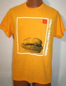 McDonald's Crispy Chicken Sandwich CREW / Employee Only T-SHIRT M Fast Food - Bild 1 von 1
