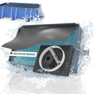 Lona Solar Cubierta Piscina Caliente Rectangular Botones Lámina Solar Lámina Térmica Ovalada - Imagen 1 de 9