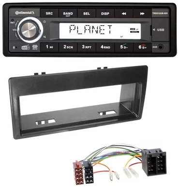 Continental USB 1DIN AUX DAB MP3 Autoradio für Citroen Xantia (1999-2003) - Bild 1 von 4