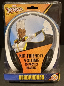 Marvel Comics X-Men Storm Kid Friendly Volume Ear Headphones NEW - Picture 1 of 4