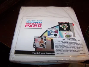 Rare Vintage The The Software Toolworks CD Game Pack for PC - Picture 1 of 1