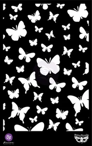 BRAND NEW Prima Finnabair Elementals "BUTTERFLIES STENCILS" 961329 - Picture 1 of 1