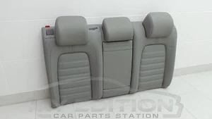 VW Passat 3C variante cuero gris asiento trasero respaldo respaldo trasero - Imagen 1 de 12
