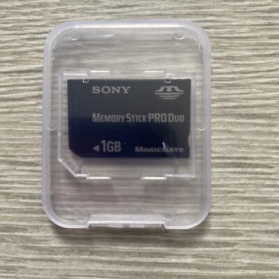 Sony Memory Stick Pro Duo 1GB B1 - Image 1 of 2