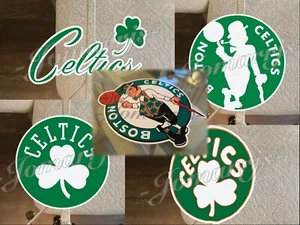 Boston Celtics Basketball Team Logo NBA Sticker Decal Vinyl waterproof car 2-18" - Picture 1 of 8