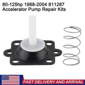 NEW Repair Kit, Accelerator Pump FOR Mercury 80-125HP 1988-2004 811287 USA - Imagen 1 de 7