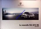 Eg4511 Brochure Catalogue Prospekt Porsche 911 997 Gt2 Rs French Francais
